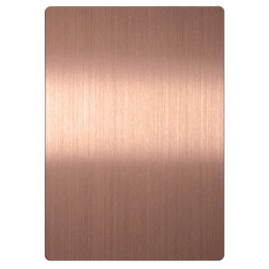 로즈 골드 헤어라인