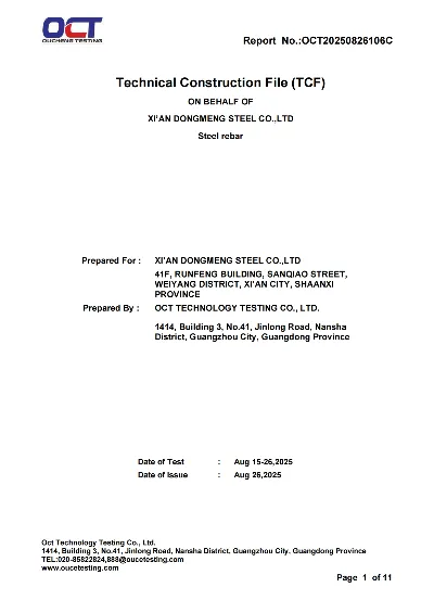 CPR REPORT EN 1090 101 CPR REPORT EN 1090 101